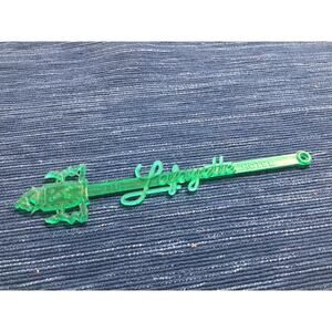 Vintage Lafayette Hotel Swizzle Stick Drink Stirrer Plastic
